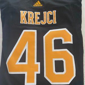 Boston Bruins David Krejci Alternate Authentic Jersey